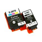 Photo Print Workforce WF-100W T266-T267 2'Lİ Siyah ve Renkli Muadil Kartuş Seti 250 Sayfa