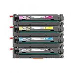 Photo Print Xplus Hp 125A-CB540A-CB541A-CB542A- CB543A Hp Color Laserjet CP1515N 1 Set Toner 2200 Sayfa Renkli