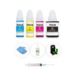 PHOTOINK Canon E404 E414 E484 E464 E474 Pg-46 Cl-56 Photoink Plus Siyah Ve Renkli Kartuş Dolum Seti