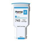 Photoink HP 745XL-F9K03A CYAN MUADİL YÜKSEK KAPASİTELİ KARTUŞ 300ML