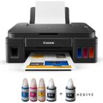 Photoink Mürekkepli Canon Pıxma G3416 Yazıcı ve Bitmeyen Kartuş Sistemi - Siyah