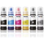 Photoink Plus L Serisi Muadil Mürekkepleri, Epson 103 Ecotank Photoink 4 Renk Set Mürekkep L6290 L6270 L6260 L4266 L4260 L6276 L6190 L6170 L6160 L4160 L4150 L14150 Uyumlu
