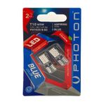 PHOTON Ampul T10 W5W 6+6 Mavi Led (2'Li Blister) - PHT PH7020 B B2