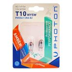 Photon Ampul T10 W5W Chrome 12V Amber Performance Pht PH5541 Cra B2