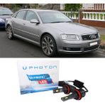 Photon Audi A8 D3 Kısa Far Ampulü H7 Ultimate Yeni Seri Beyaz 2002-2010