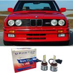 Photon Bmw E30 LED Xenon Uzun Far Ampulü H1 Duo Yeni Seri Beyaz