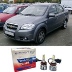 Photon Chevrolet Aveo LED Xenon Uzun + Kısa Far Ampulü H4 Duo Yeni Seri Beyaz