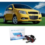 Photon Chevrolet Aveo Uzun + Kısa Far Ampulü H4 Ultimate Yeni Seri Beyaz 2003-2011