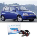 Photon Chevrolet Kalos LED Xenon Uzun + Kısa Far Ampulü H4 Ultimate Yeni Seri Beyaz