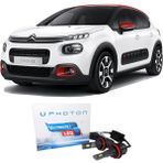Photon Citroen C3 LED Xenon Kısa Far Ampulü H7 Ultimate Yeni Seri Beyaz 2016+