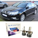 Photon Citroen C5 Uzun Far Ampulü H1 Mono Yeni Seri Beyaz 2008-2017