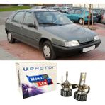 Photon Citroen Zx LED Xenon Uzun + Kısa Far Ampulü H4 Mono Yeni Seri Beyaz