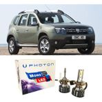 Photon Dacia Duster 1 LED Xenon Uzun Far Ampulü H1 Mono Yeni Seri Beyaz 2010-2018