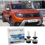 Photon Dacia Duster 2 LED Xenon Uzun Far Ampulü H1 Access Yeni Seri Beyaz 2018+ - 00-Beyaz