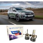 Photon Dacia Jogger Kısa Far Ampulü H7 Mono Yeni Seri Beyaz 2021-2023