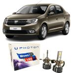 Photon Dacia Logan Uzun Far Ampulü H1 Mono Yeni Seri Beyaz 2012-2021