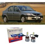 Photon Dacia Logan Uzun + Kısa LED Xenon Kısa Far Ampulü H4 Duo Yeni Seri Beyaz