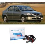 Photon Dacia Logan Uzun + Kısa LED Xenon Kısa Far Ampulü H4 Ultimate Yeni Seri Beyaz