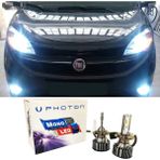 Photon Fiat Doblo D4 LED Xenon Uzun Far Ampulü H7 Mono Yeni Seri Beyaz 2015-2023
