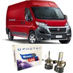 Photon Fiat Ducato LED Xenon Kısa Far Ampulü H7 Mono Yeni Seri Beyaz 2014+