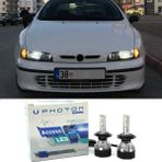Photon Fiat Marea LED Xenon Kısa Far Ampulü H1 Access Yeni Seri Beyaz - 00-Beyaz