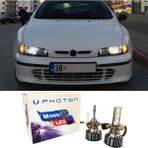 Photon Fiat Marea LED Xenon Kısa Far Ampulü H1 Mono Yeni Seri Beyaz