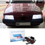 Photon Fiat Tempra LED Xenon Uzun + Kısa Far Ampulü H4 Ultimate 9500 Lumens Yeni Seri Beyaz