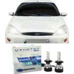 Photon Ford Focus 1 LED Xenon Sis Farı Ampulü H1 Access Yeni Seri Beyaz 1999-2001 - 00-Beyaz