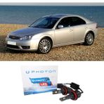 Photon Ford Mondeo Mk3 LED Xenon Uzun Far Ampulü H1 Ultimate 9500 Lumens Yeni Seri Beyaz 2006-2014