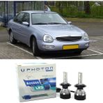 Photon Ford Scorpio LED Xenon Kısa Far Ampulü H1 Access Yeni Seri Beyaz 1995-1998 - 00-Beyaz