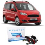 Photon Ford Tourneo Courier LED Xenon Uzun Far Ampulü H15 Ultimate Yeni Seri Beyaz