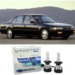 Photon Honda Accord LED Xenon Uzun + Kısa Far Ampulü H4 Access Yeni Seri Beyaz 1988-1995 - 00-Beyaz