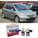 Photon Honda Jazz Uzun + Kısa Far Ampulü H4 Duo Yeni Seri Beyaz 2002-2008
