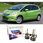 Photon Honda Jazz Uzun + Kısa Far Ampulü H4 Mono Yeni Seri Beyaz 2008-2015