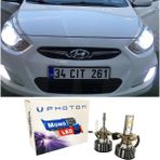 Photon Hyundai Accent Blue LED Xenon Sis Far Ampulü H27 Mono Yeni Seri Beyaz