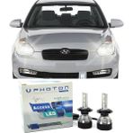 Photon Hyundai Accent Era LED Xenon Uzun Kısa Far Ampulü H4 Access Yeni Seri Beyaz - 00-Beyaz