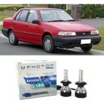 Photon Hyundai Excel LED Xenon Uzun + Kısa Far Ampulü H4 Access Yeni Seri Beyaz - 00-Beyaz