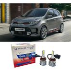 Photon Kia Picanto Kısa Far Ampulü H7 Duo Yeni Seri Beyaz 2017-2023