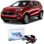 Photon Kia Sportage LED Xenon Uzun Far Ampulü H1 Ultimate Yeni Seri Beyaz 2009-2016
