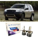Photon Land Rover Freelander LED Xenon Uzun + Kısa Far Ampulü H4 Mono Yeni Seri Beyaz 1997-2001
