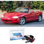 Photon Mazda Mx5 LED Xenon Uzun + Kısa Far Ampulü H4 Ultimate Yeni Seri Beyaz