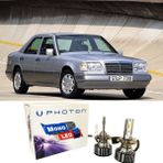 Photon Mercedes E W124 LED Xenon Uzun + Kısa Far Ampulü H4 Mono Yeni Seri Beyaz