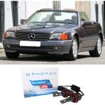 Photon Mercedes Sl R129 LED Xenon Uzun + Kısa Far Ampulü H4 Ultimate Yeni Seri Beyaz