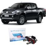 Photon Mitsubishi L200 LED Xenon Uzun + Kısa Far Ampulü H4 Ultimate Yeni Seri Beyaz 2005-2017