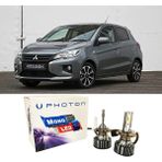 Photon Mitsubishi Space Star Uzun + Kısa Far Ampulü H4 Mono Yeni Seri Beyaz 2013-2023