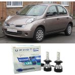 Photon Nissan Micra LED Xenon Sis Far Ampulü H11 Access Yeni Seri Beyaz 2003-2010 - 00-Beyaz