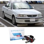 Photon Nissan Sunny LED Xenon Uzun + Kısa Far Ampulü H4 Ultimate Yeni Seri Beyaz