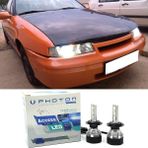 Photon Opel Calibra LED Xenon Uzun Far Ampulü H1 Access Yeni Seri Beyaz - 00-Beyaz
