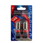 Photon P21/5W 12V Red Exclusıve Canbus Led (2Lı Blıster)