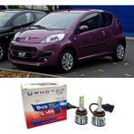 Photon Peugeot 107 Uzun+Kısa Far Ampulü H4 Duo Yeni Seri Beyaz 2005-2014